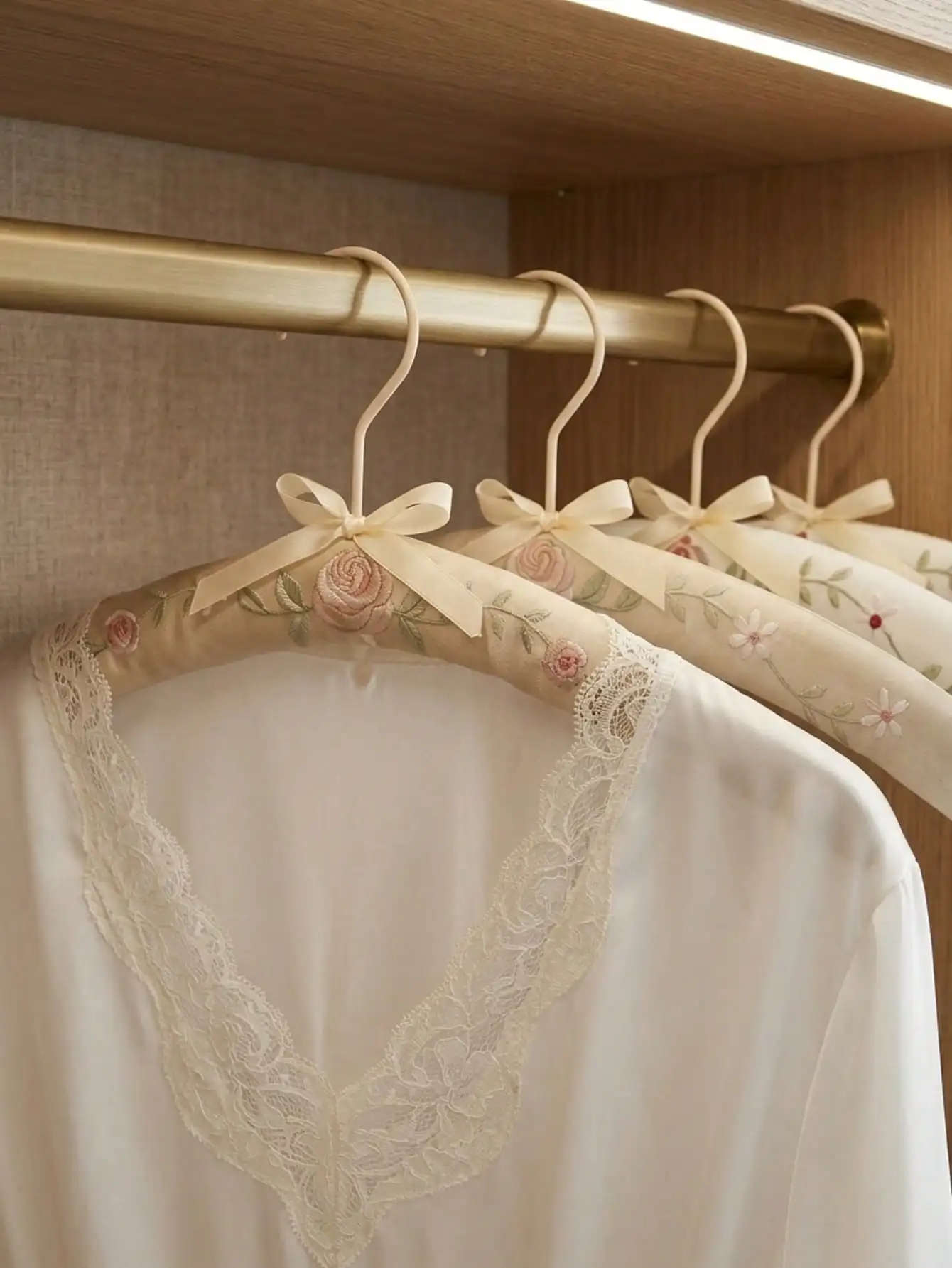 Embroidery-Covered Hanging Rac – обзор и цена Ribbon Bow Gift