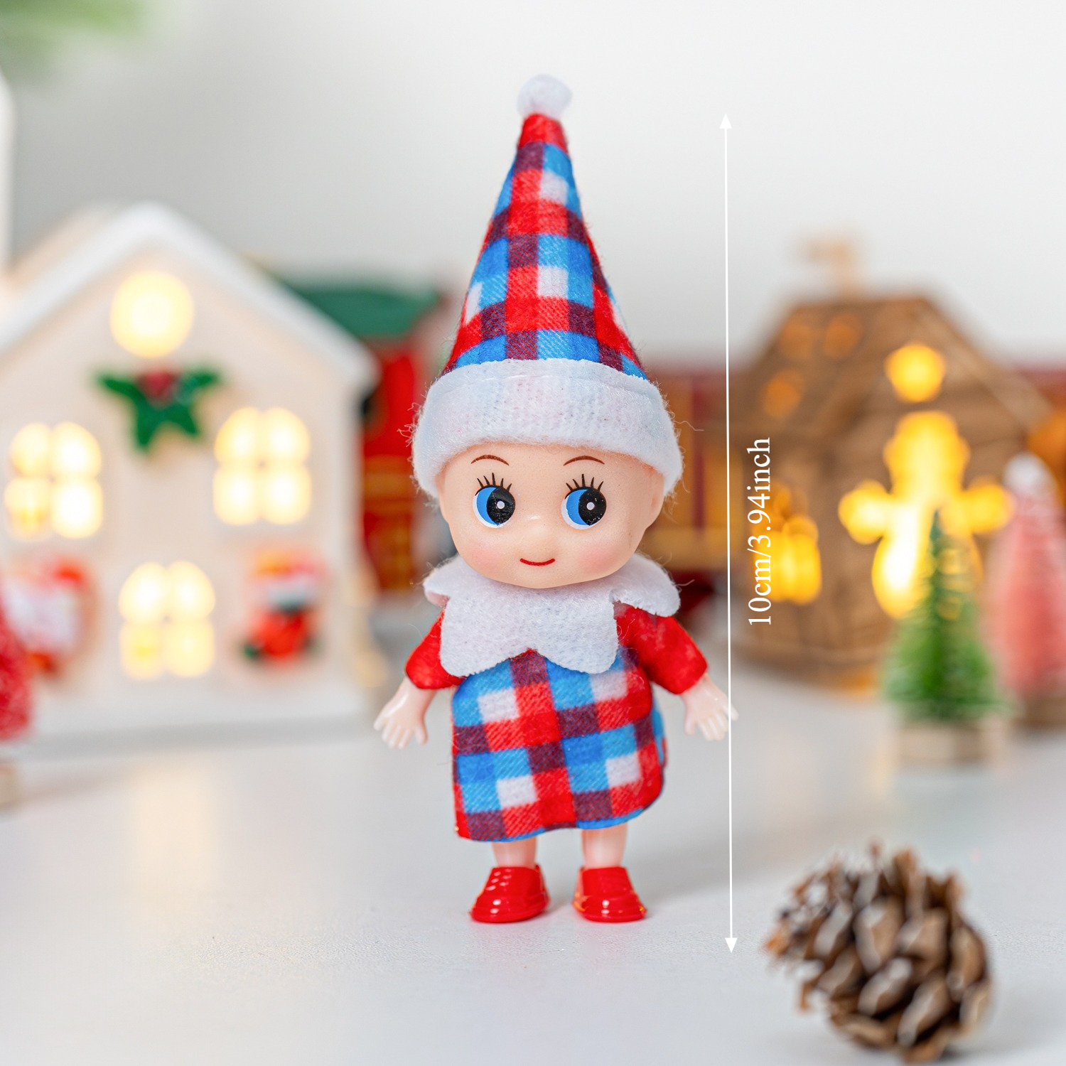 4/5/6 Pcs Mini Baby Elf Christ – обзор и цена Christmas Throw Blanket