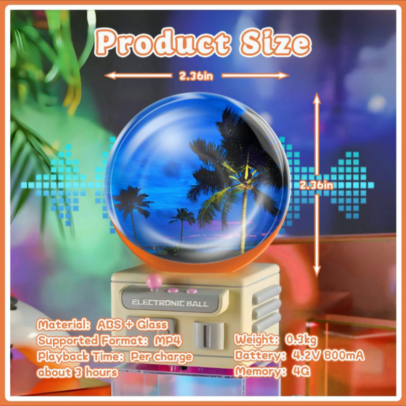 New Crystal Ball Decorative Ba – обзор и цена Snow Globe Musical