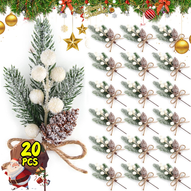 Christmas Artificial White Ber – обзор и цена Christmas Wreath Fake