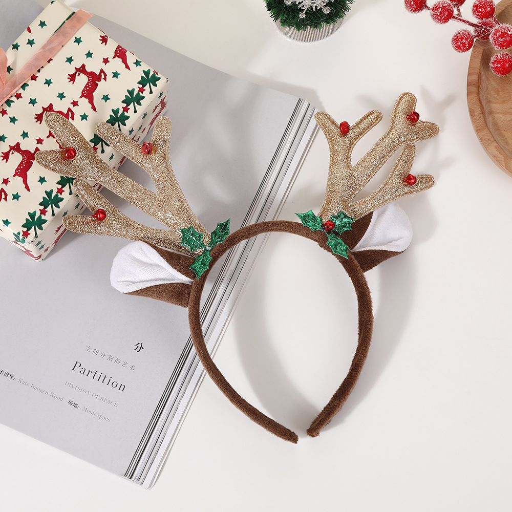 1pcs  Adults Women Girls Deer  – обзор и цена Reindeer Antlers Headband