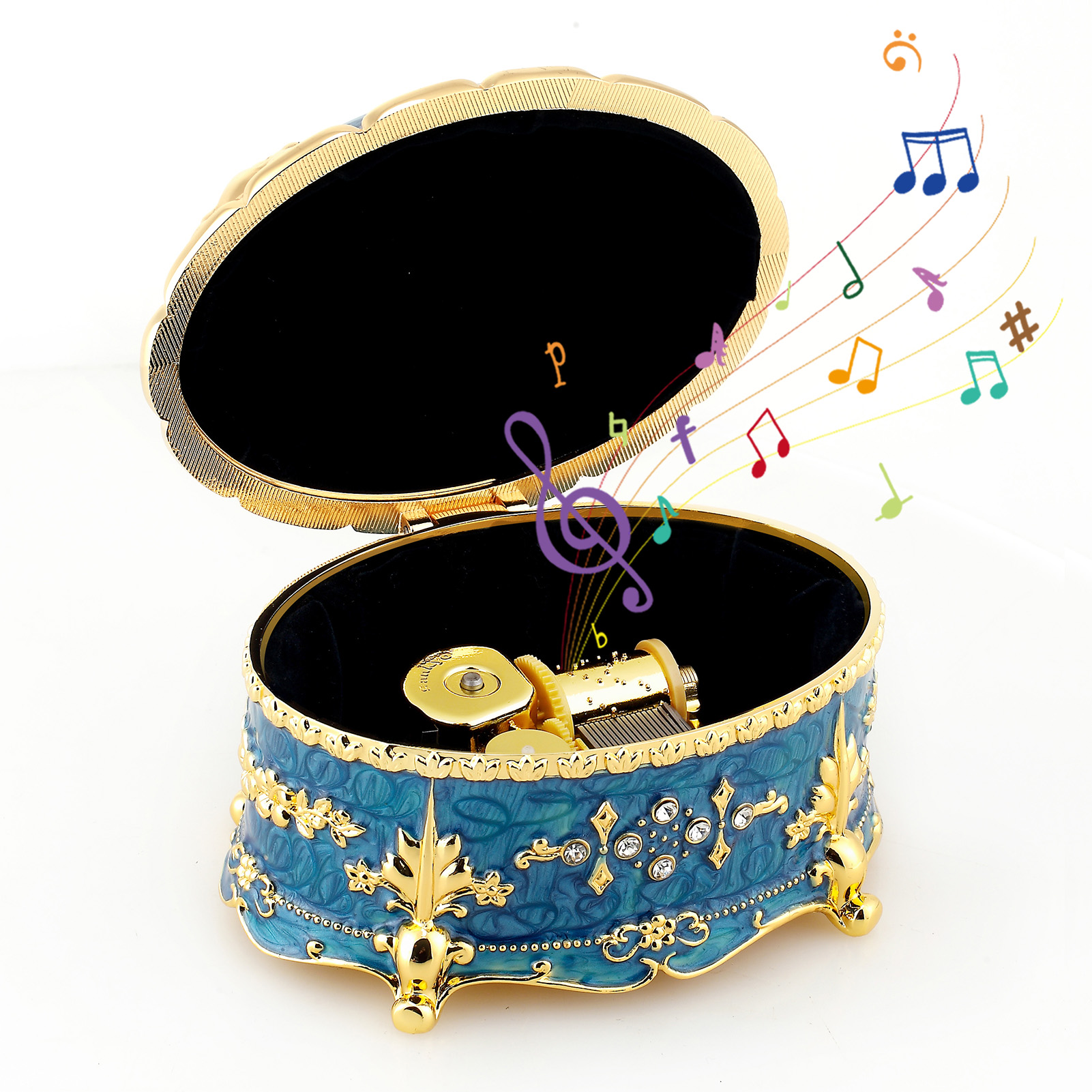 SOFTALK Oval Emboss Alloy Meta – обзор и цена Snow Globe Musical
