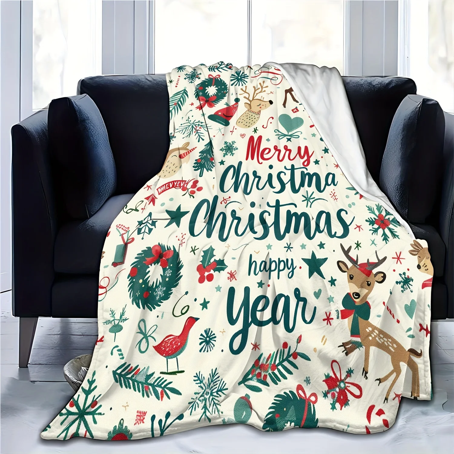 Cozy Christmas Throw Blanket S – обзор и цена Christmas Throw Blanket