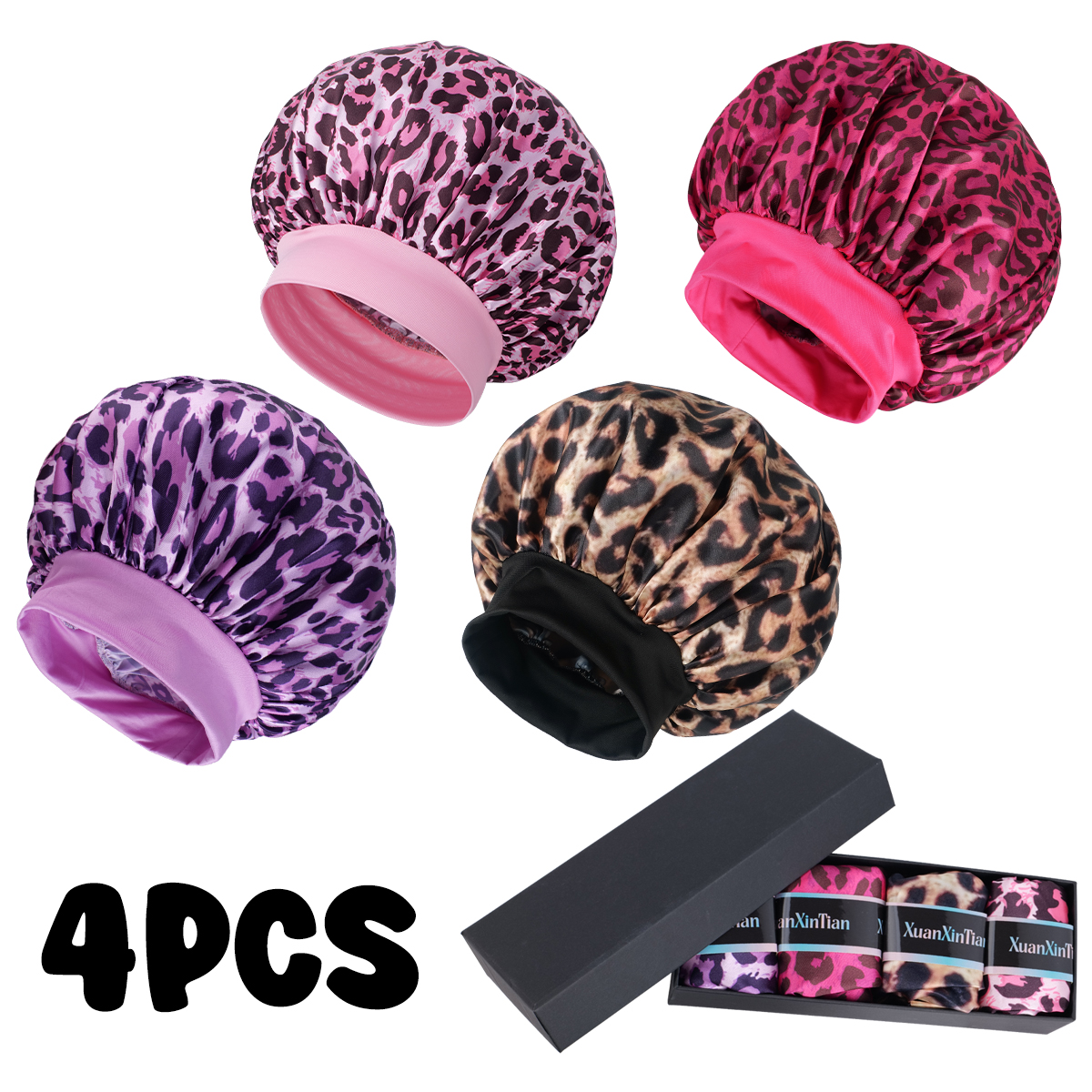 4PCS Mystery Hair Bonnet Gift  – обзор и цена Gift Box Wrap Set
