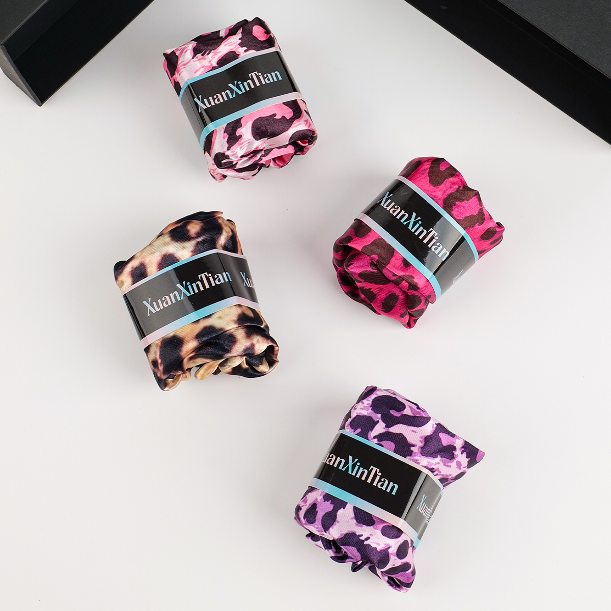 4PCS Mystery Hair Bonnet Gift  – обзор и цена Gift Box Wrap Set
