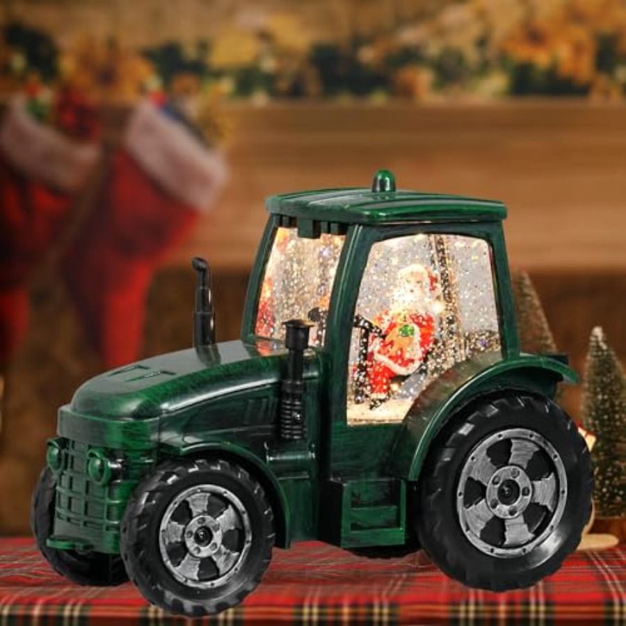 Christmas Snow Globe Tractor S – обзор и цена Snow Globe Musical