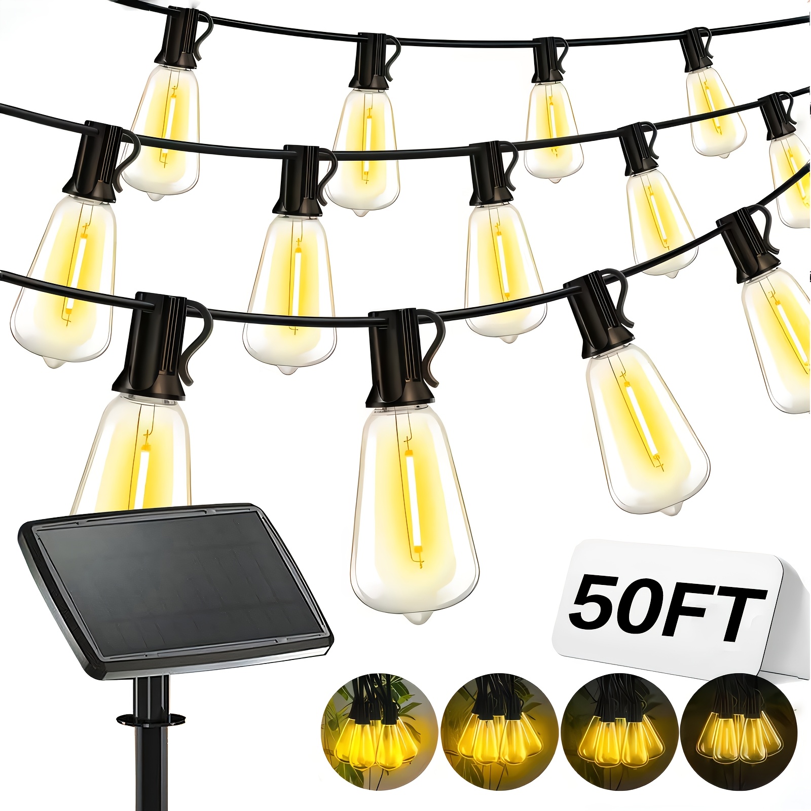Solar Lights Outdoor, 100ft Pa – обзор и цена Christmas Lights Outdoor