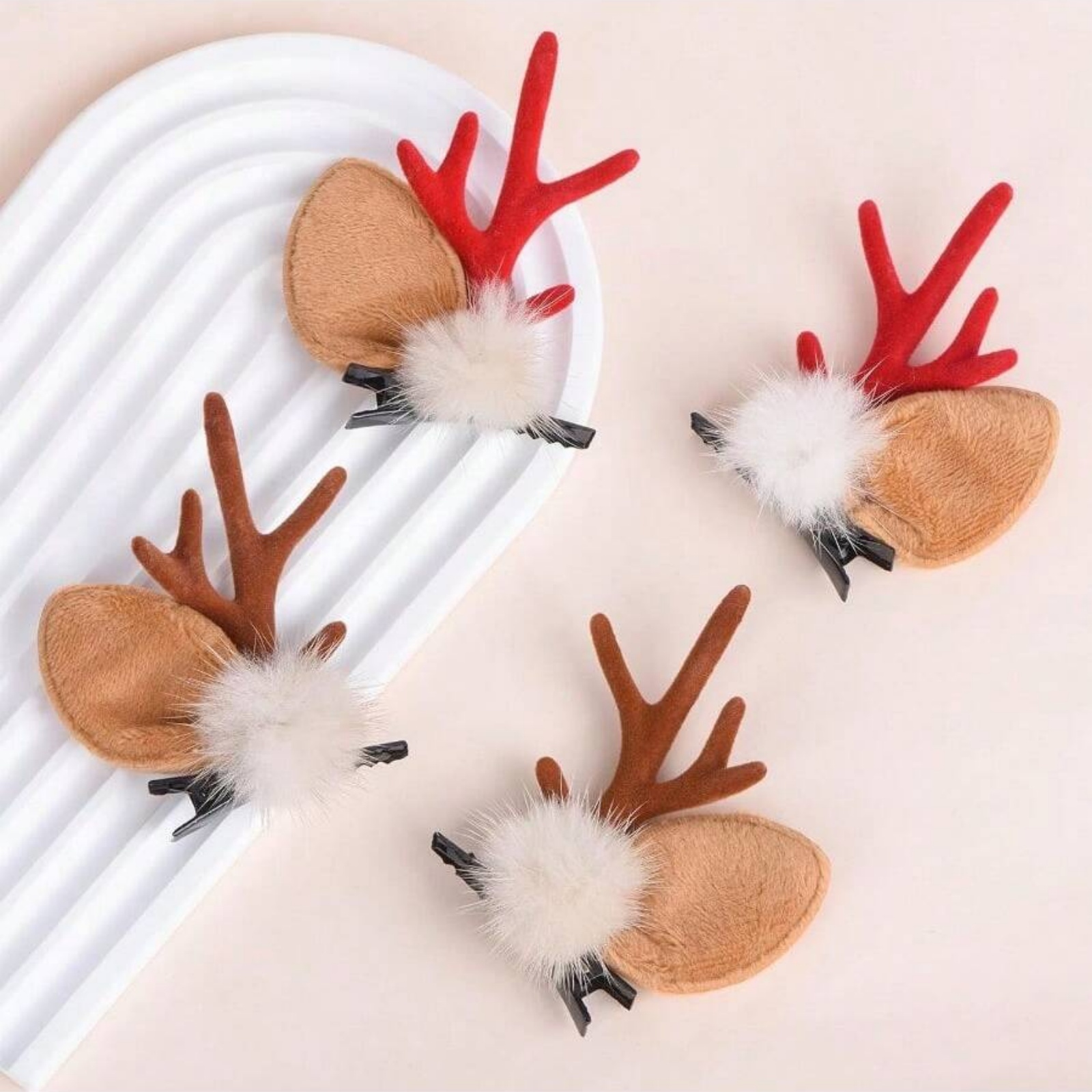 2pcs Christmas Reindeer Antler – обзор и цена Reindeer Antlers Headband