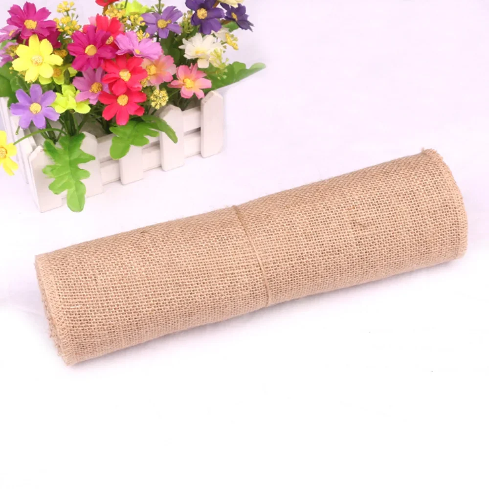 New Desig Beige Burlap Roll 30 – обзор и цена Christmas Table Runner