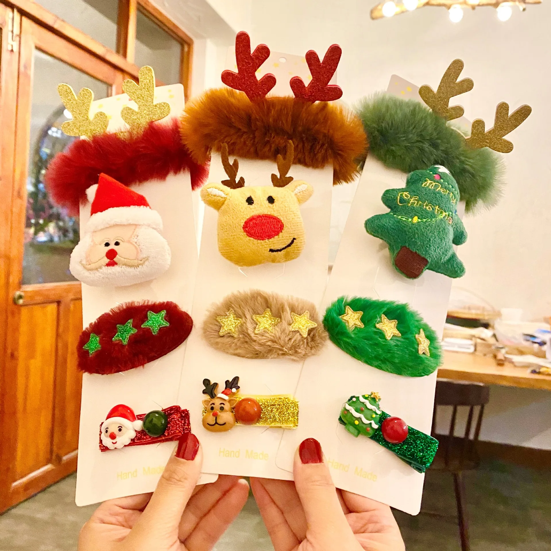 Christmas Headband Reindeer An – обзор и цена Reindeer Antlers Headband