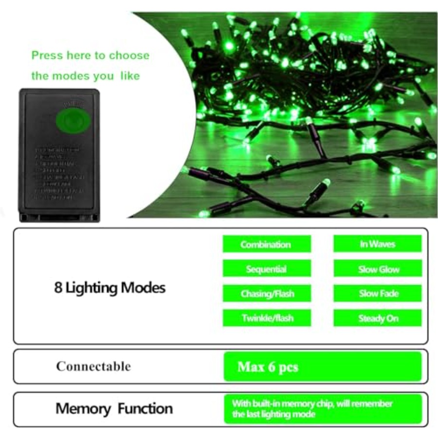 St. Patrick's Day Fairy Lights – обзор и цена Led Fairy String Lights