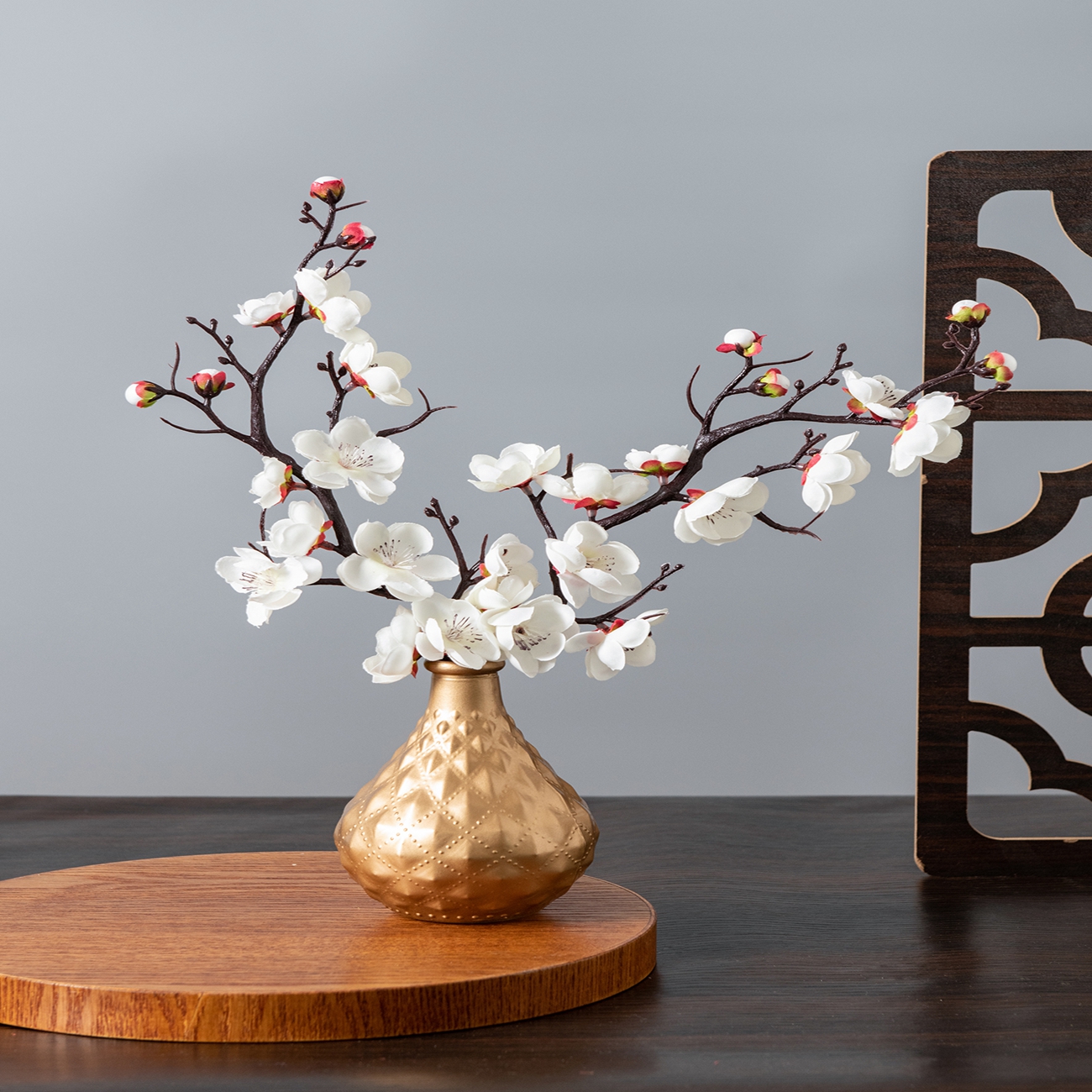 Artificial Flower Spring Plum  – обзор и цена Christmas Wreath Fake