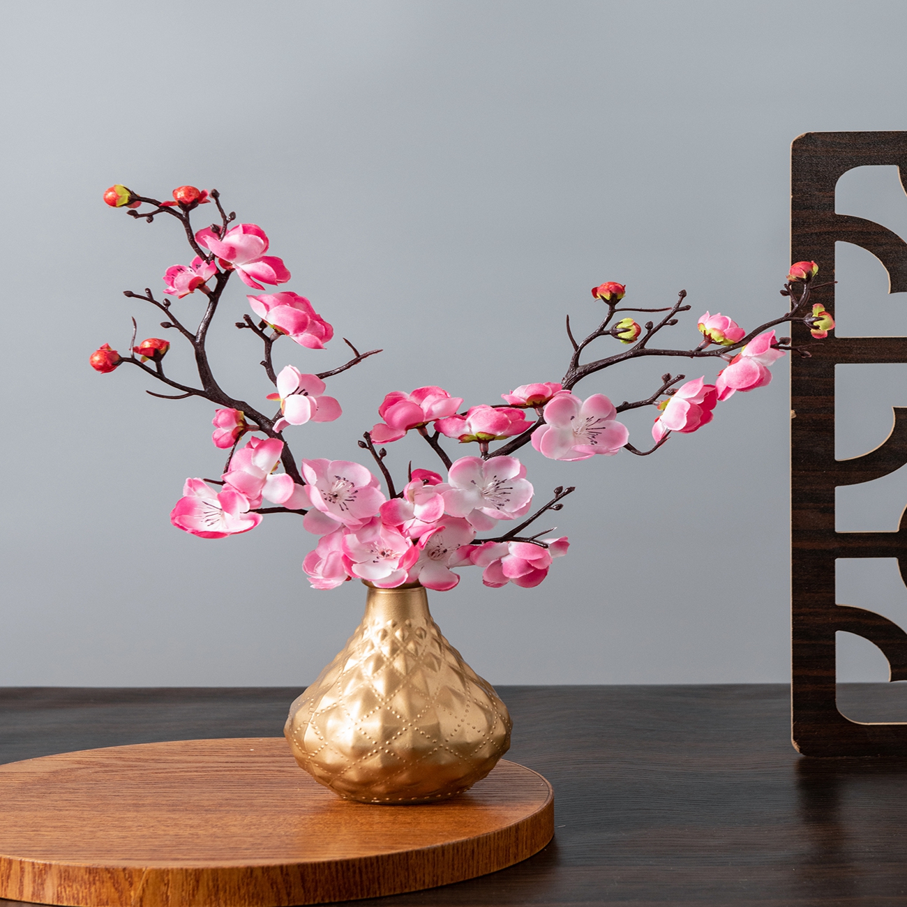 Artificial Flower Spring Plum  – обзор и цена Christmas Wreath Fake
