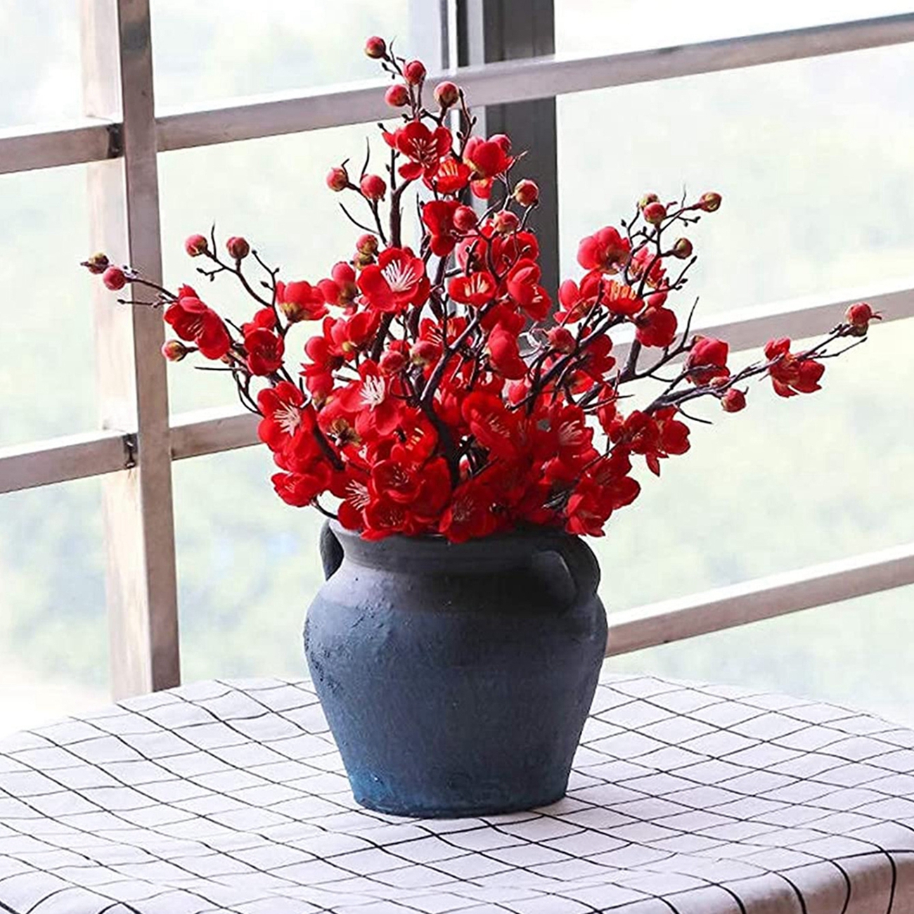 Artificial Flower Spring Plum  – обзор и цена Christmas Wreath Fake
