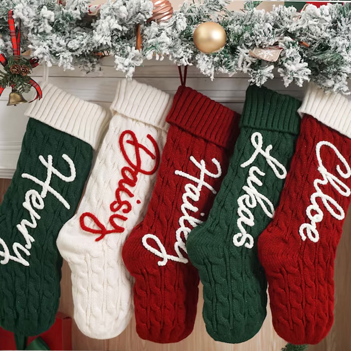 1PC Christmas decorative stock – обзор и цена Christmas Stocking Hanging