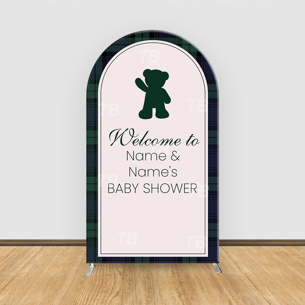Teddy Bear Plaid Theme Arch Ba – обзор и цена Christmas Throw Blanket