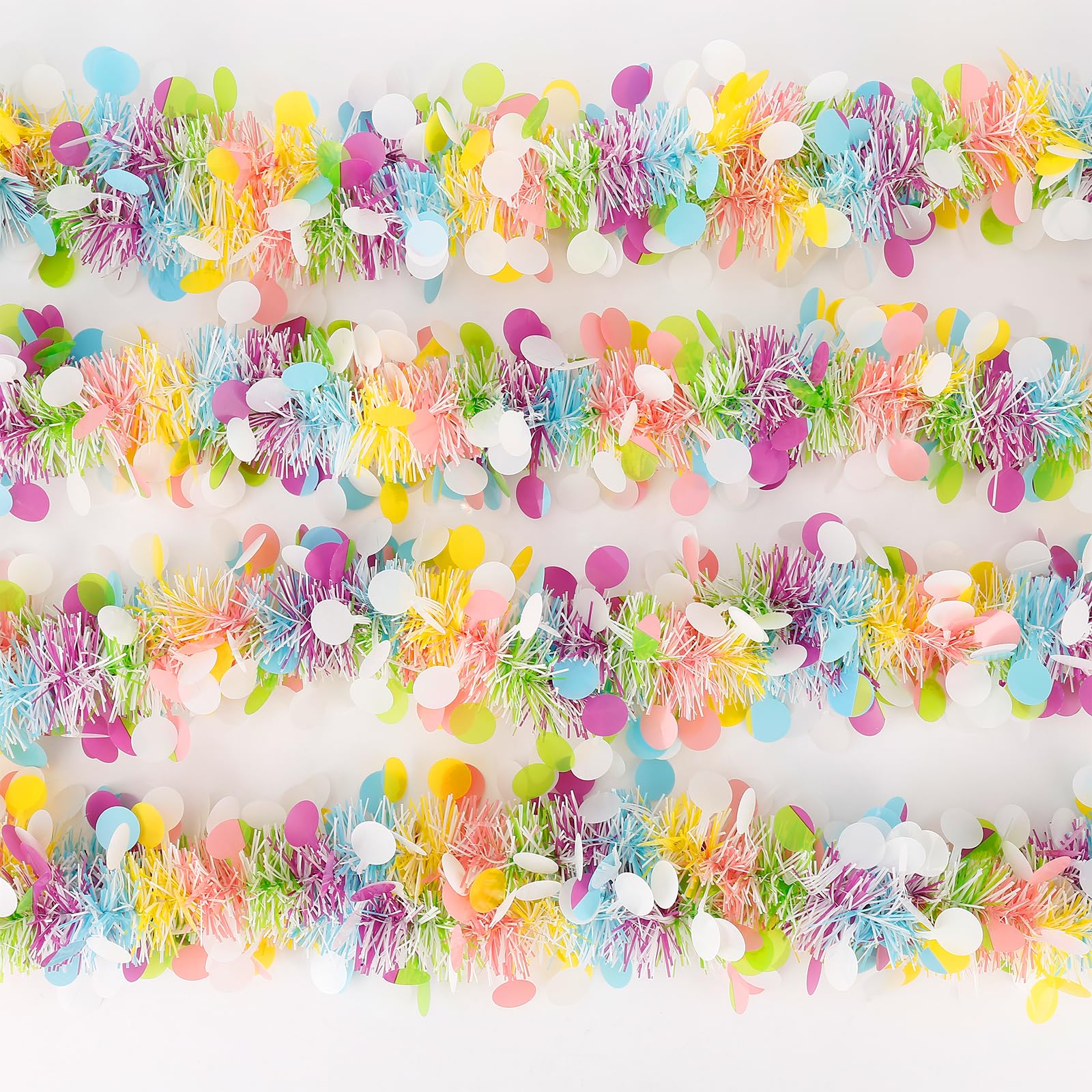 4pc Easter Tinsel Garlands Col – обзор и цена Tinsel Garland Decoration