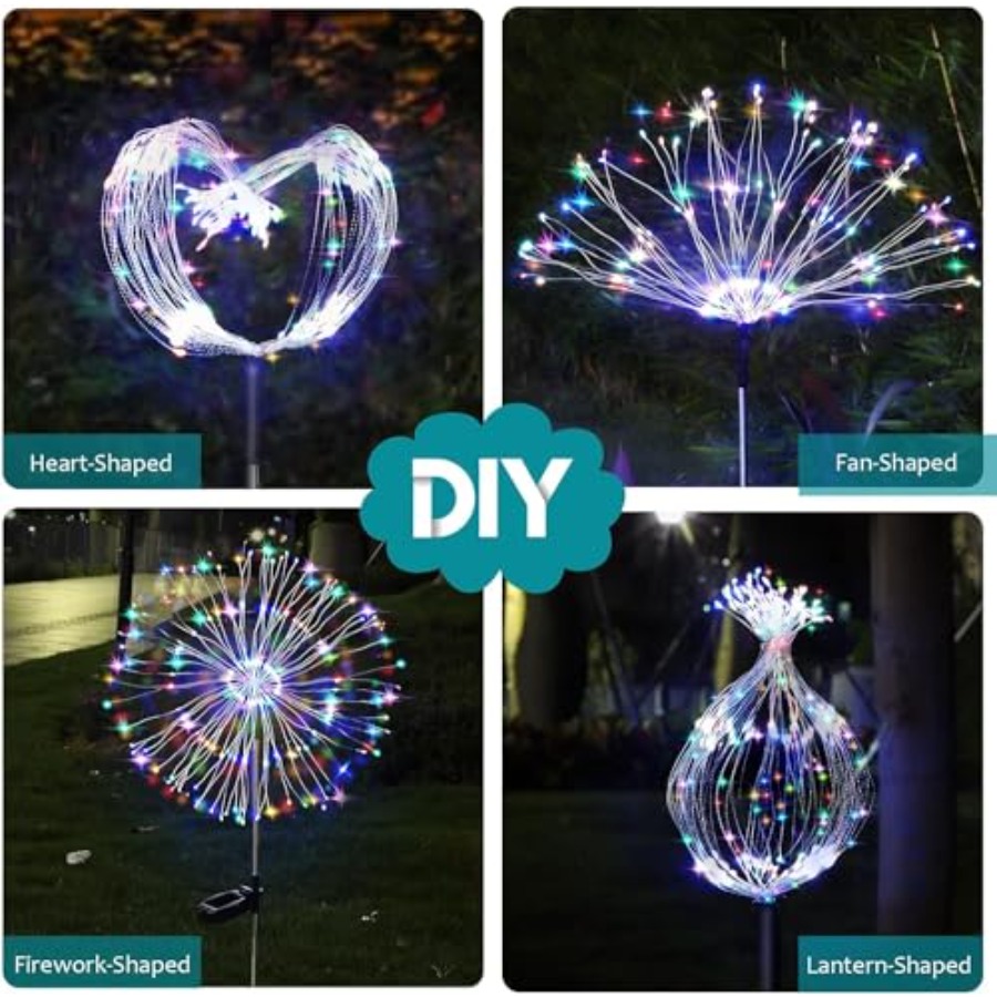 Solar Firework Lights, Lightin – обзор и цена Christmas Lights Outdoor