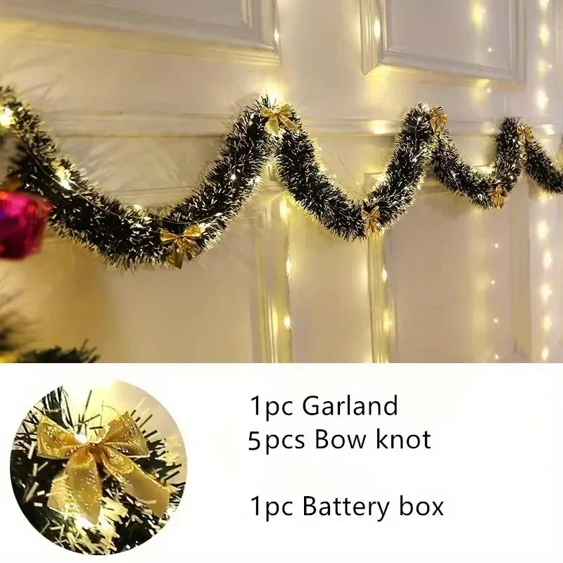 Christmas Tinsel Garland Artif – обзор и цена Tinsel Garland Decoration