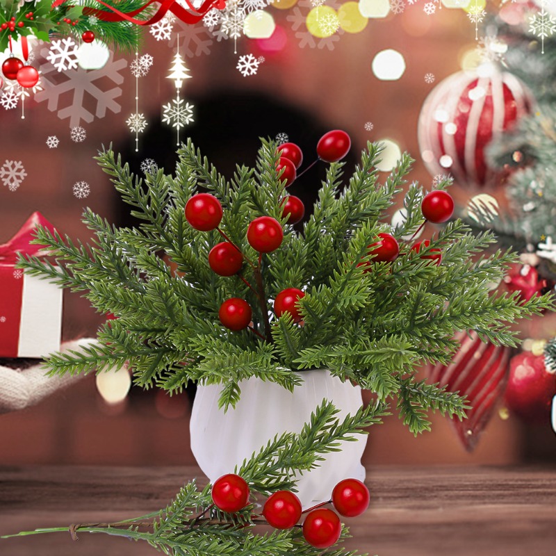 Christmas Artificial Pine Need – обзор и цена Christmas Wreath Fake